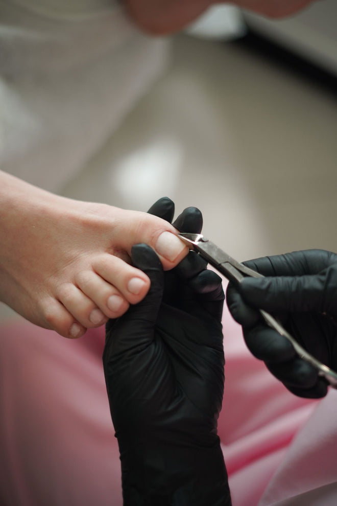 BIAB op de teennagels