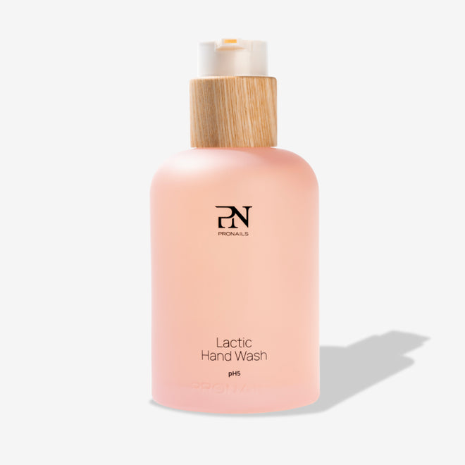Lactic hand wash